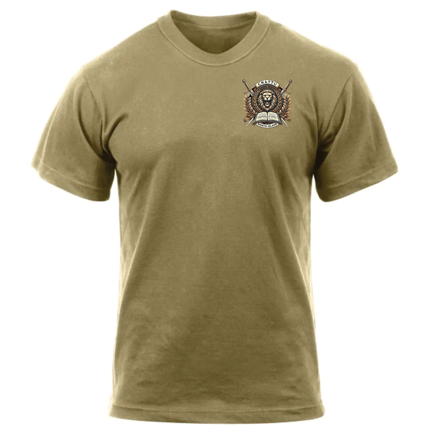 Coyote Brown AR 670-1 Compliant Military T-Shirt