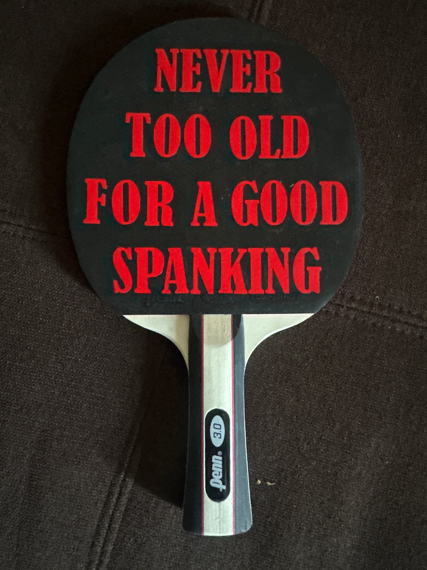 Customized ping pong paddle