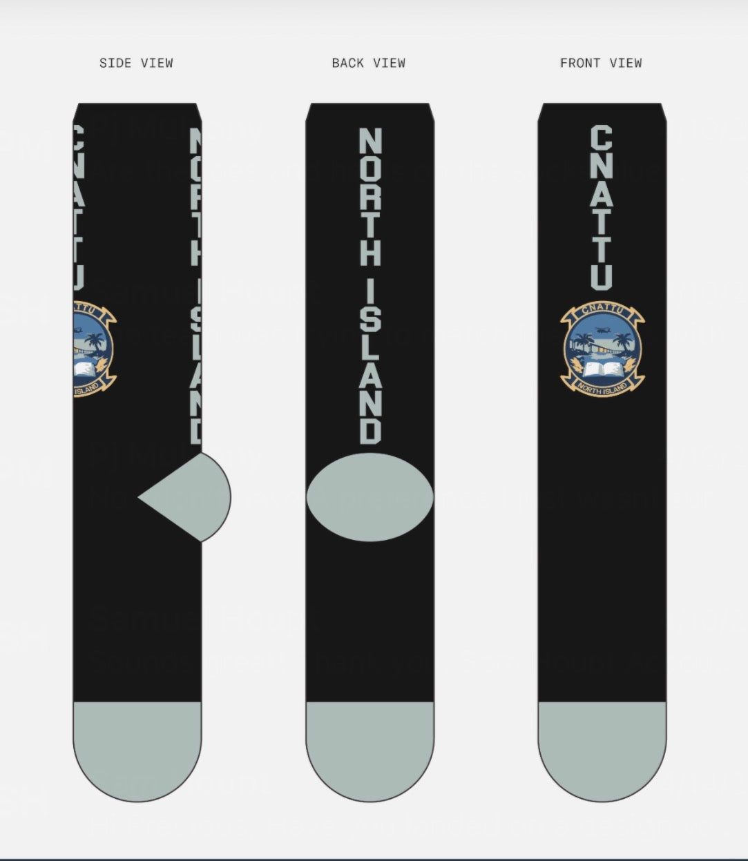 Customized performance socks