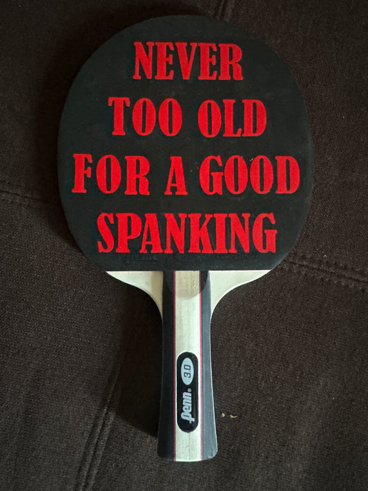 Customized ping pong paddle
