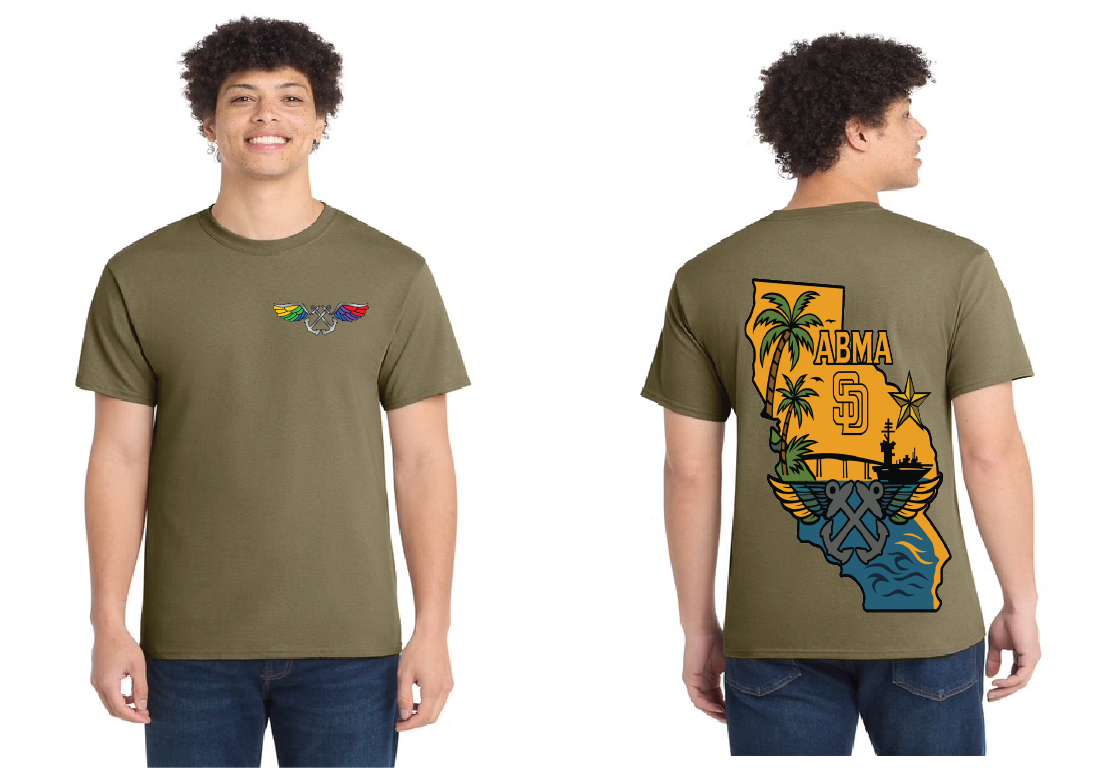Port & Company Custom Coyote Brown Tee